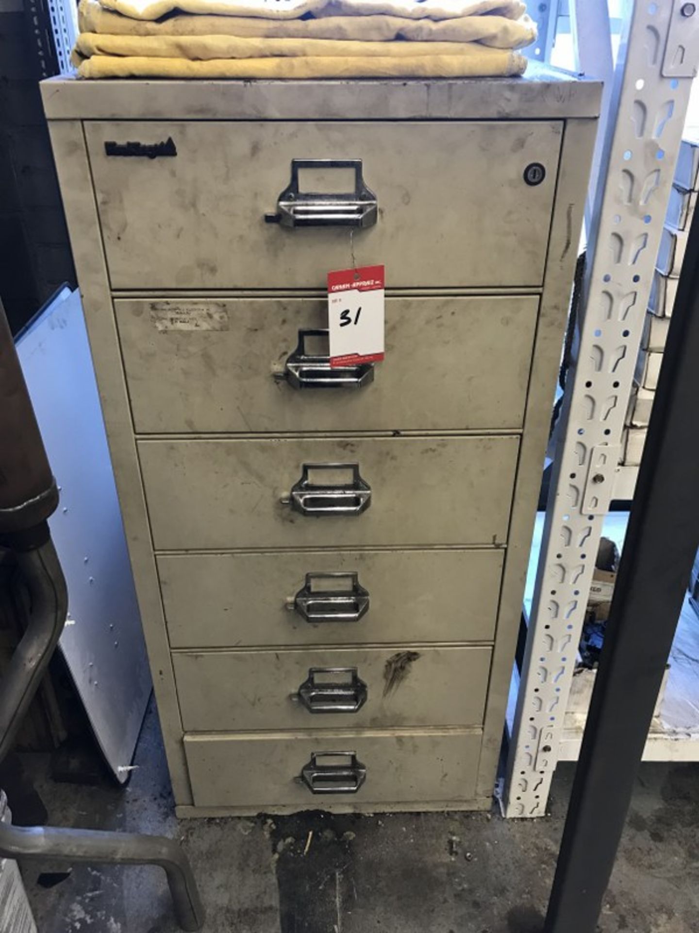 FIREKING 6-DRAWER STEEL CABINET