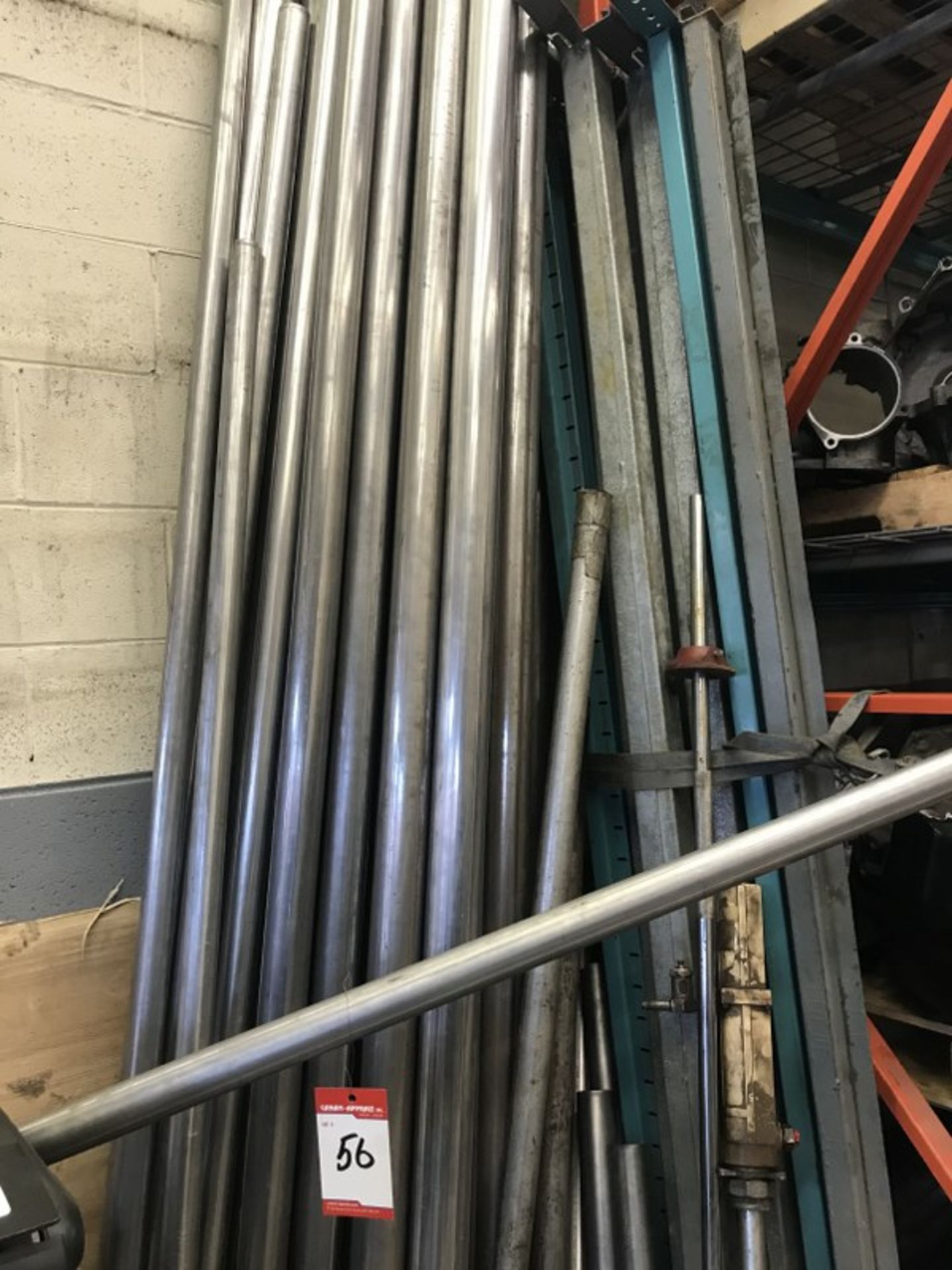 LOT OF ALUMINUM PIPING - VARIOUS SIZES (EXHAUST)