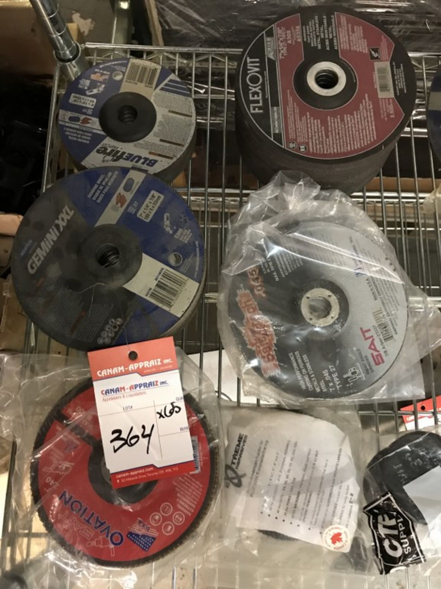 LOT OF NEW GRINDING DISCS (X65) - Image 2 of 2