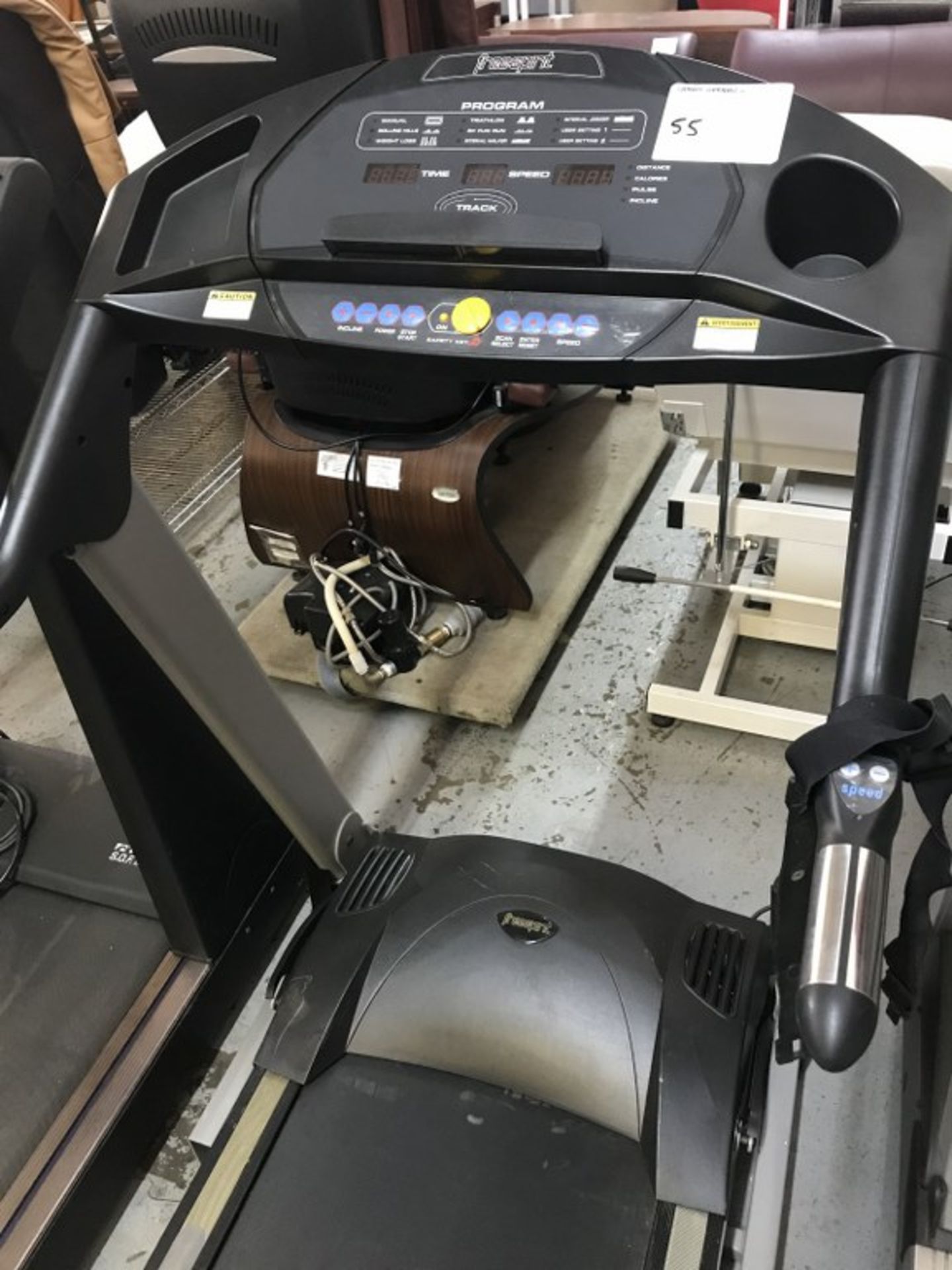 FREE SPIRIT TREADMILL WITH HEART MONITOR - MODEL # 122 300800