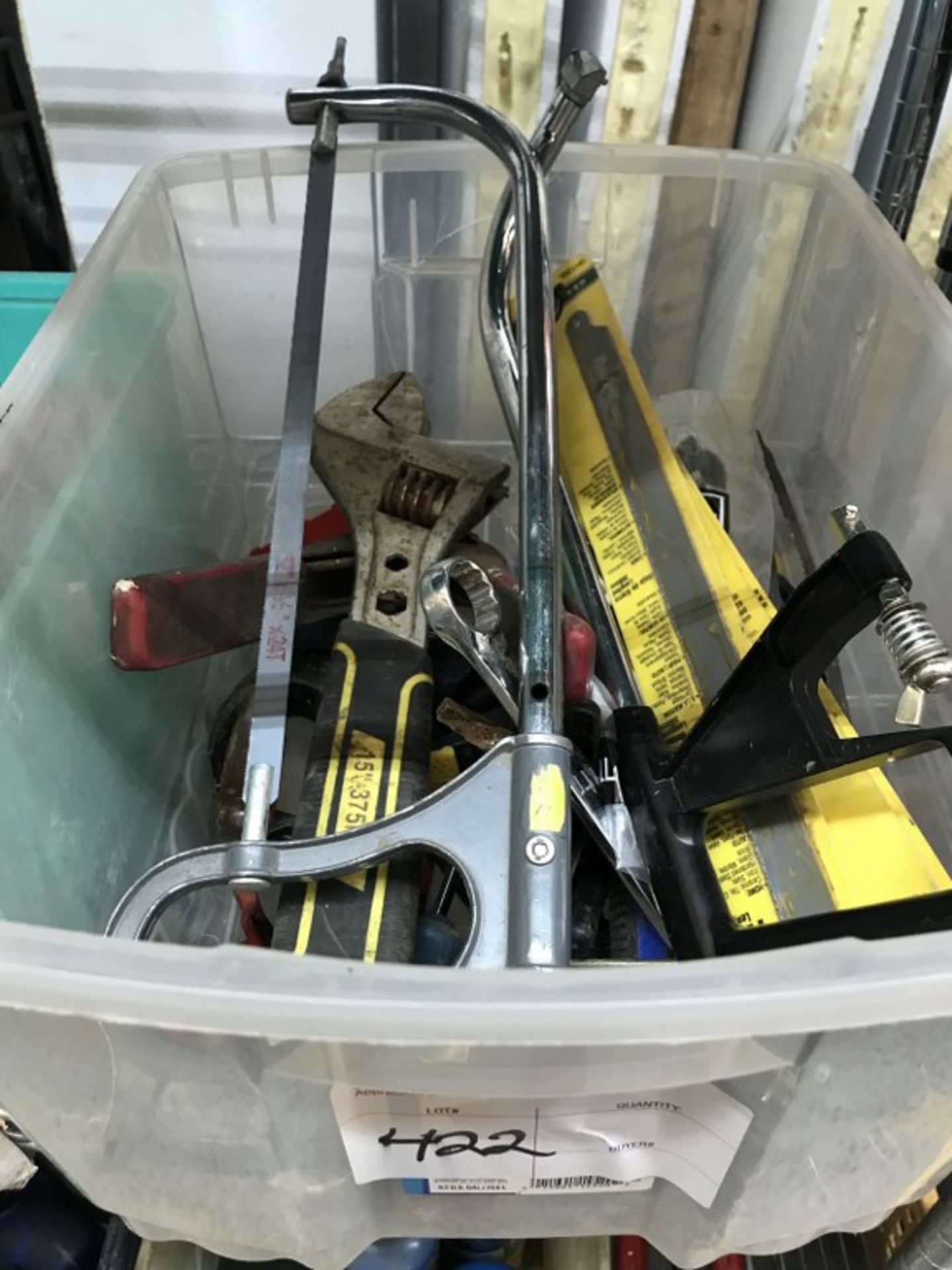 MIXED LOT OF TOOLS