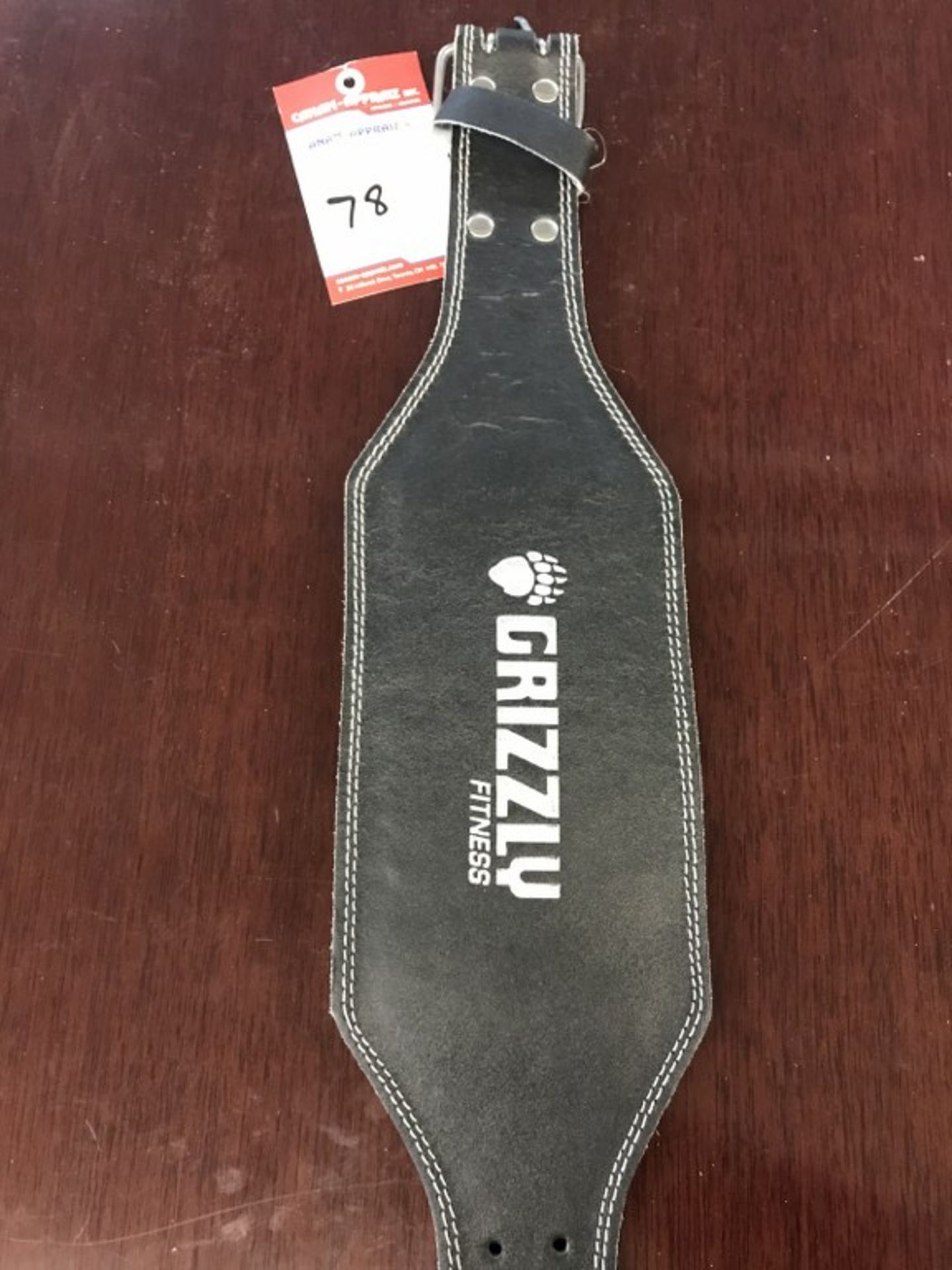 GRIZZLY FITNESS HEAVY DUTY TRAINING BELT - SIZE SMALL