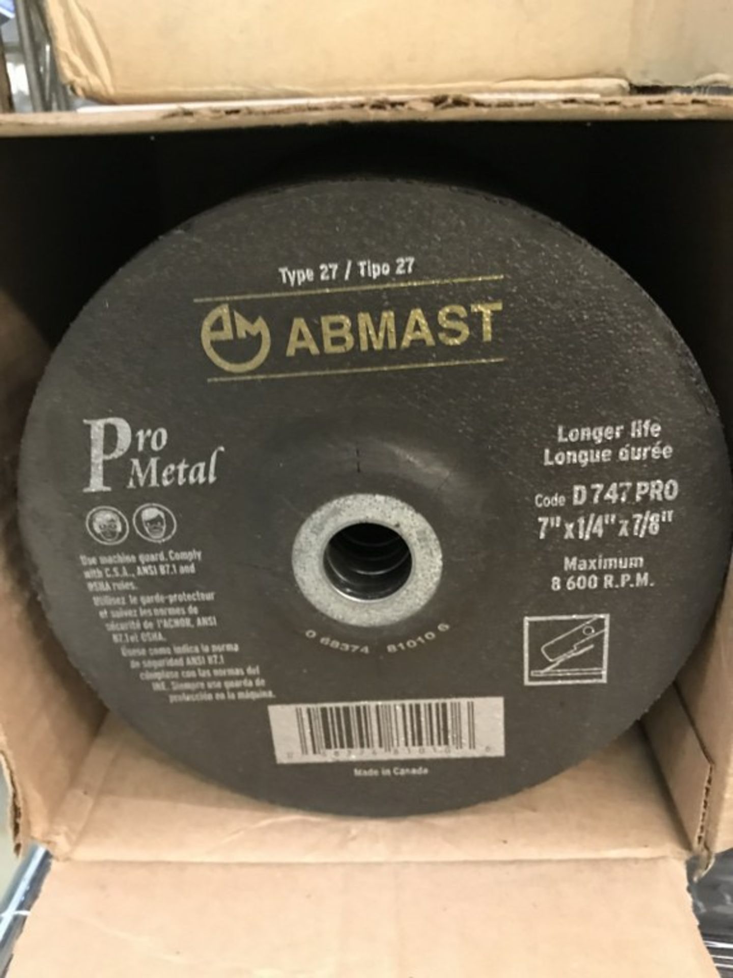 LOT OF ABMAST GRINDING DISCS (X35) - Image 2 of 2