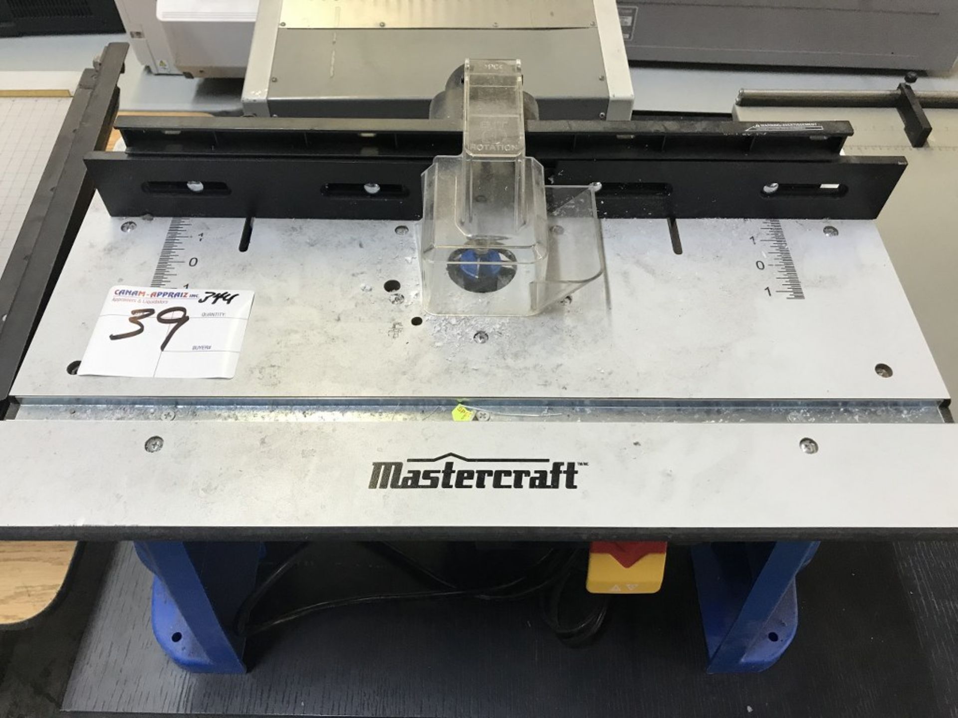 MASTERCRAFT STATIONARY PRECISION ROUTER