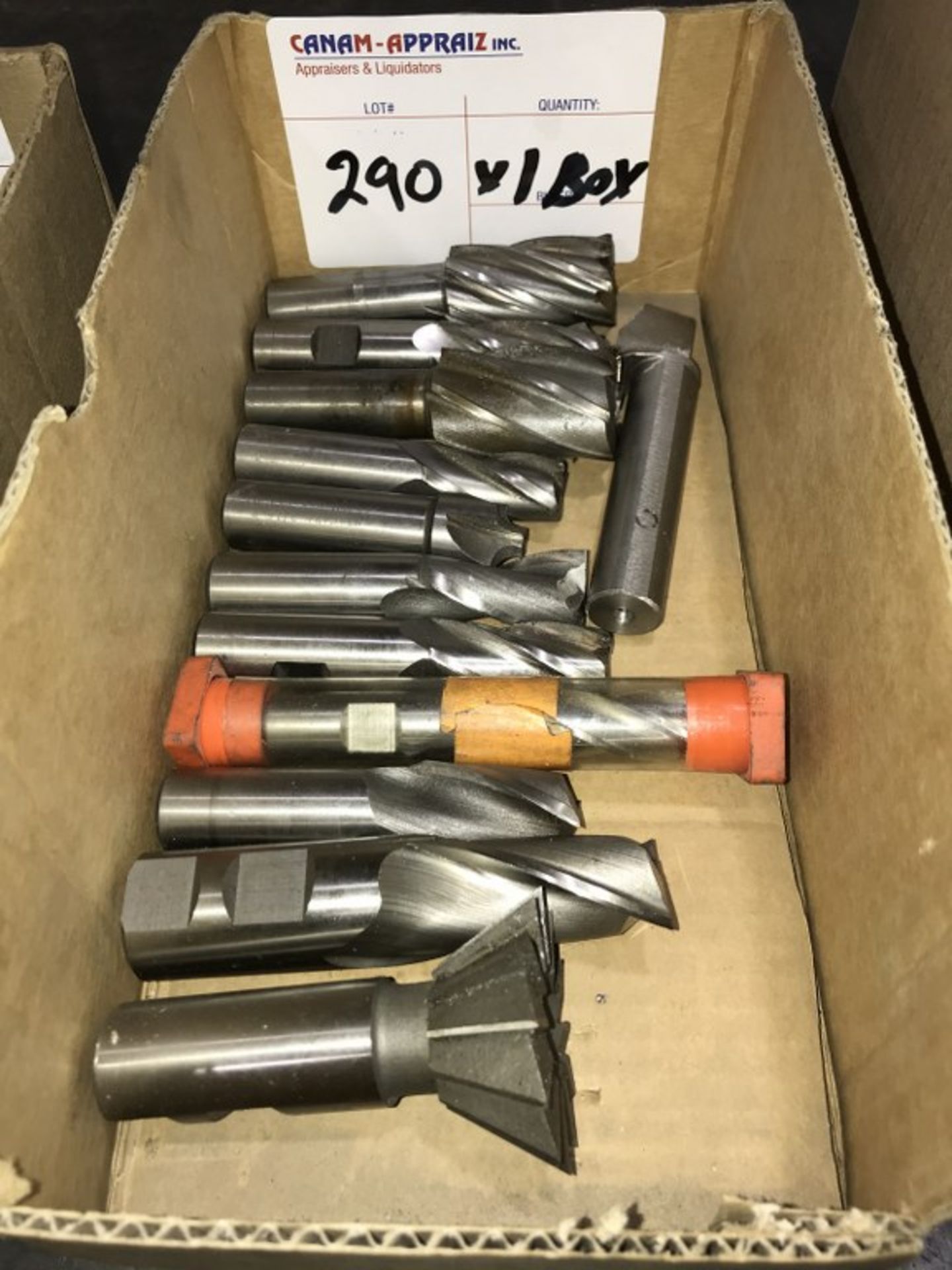 1 X BOX - MIXED LOT - PRECISION MILLING REAMERS