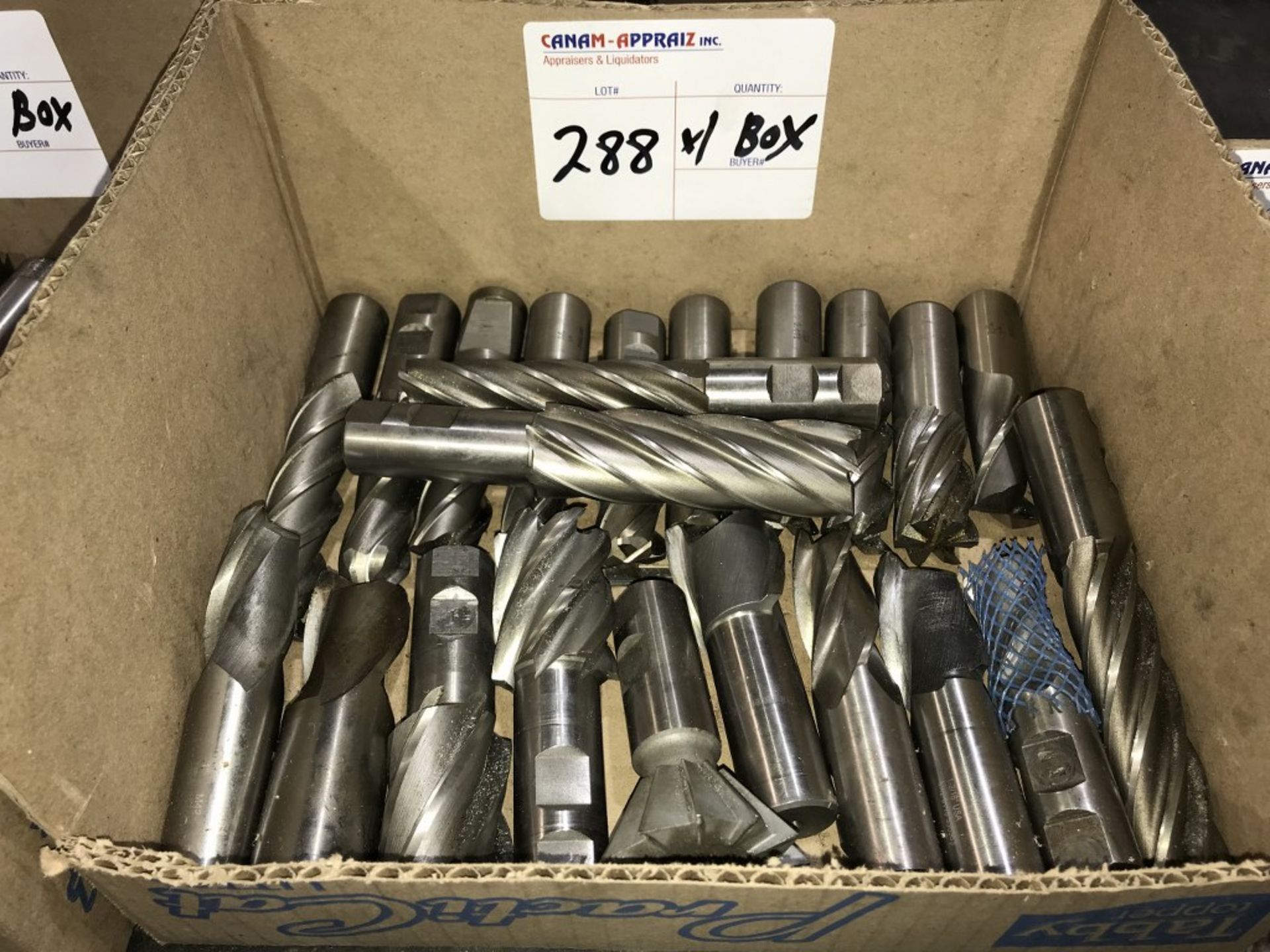 1 X BOX - MIXED LOT - PRECISION MILLING REAMERS