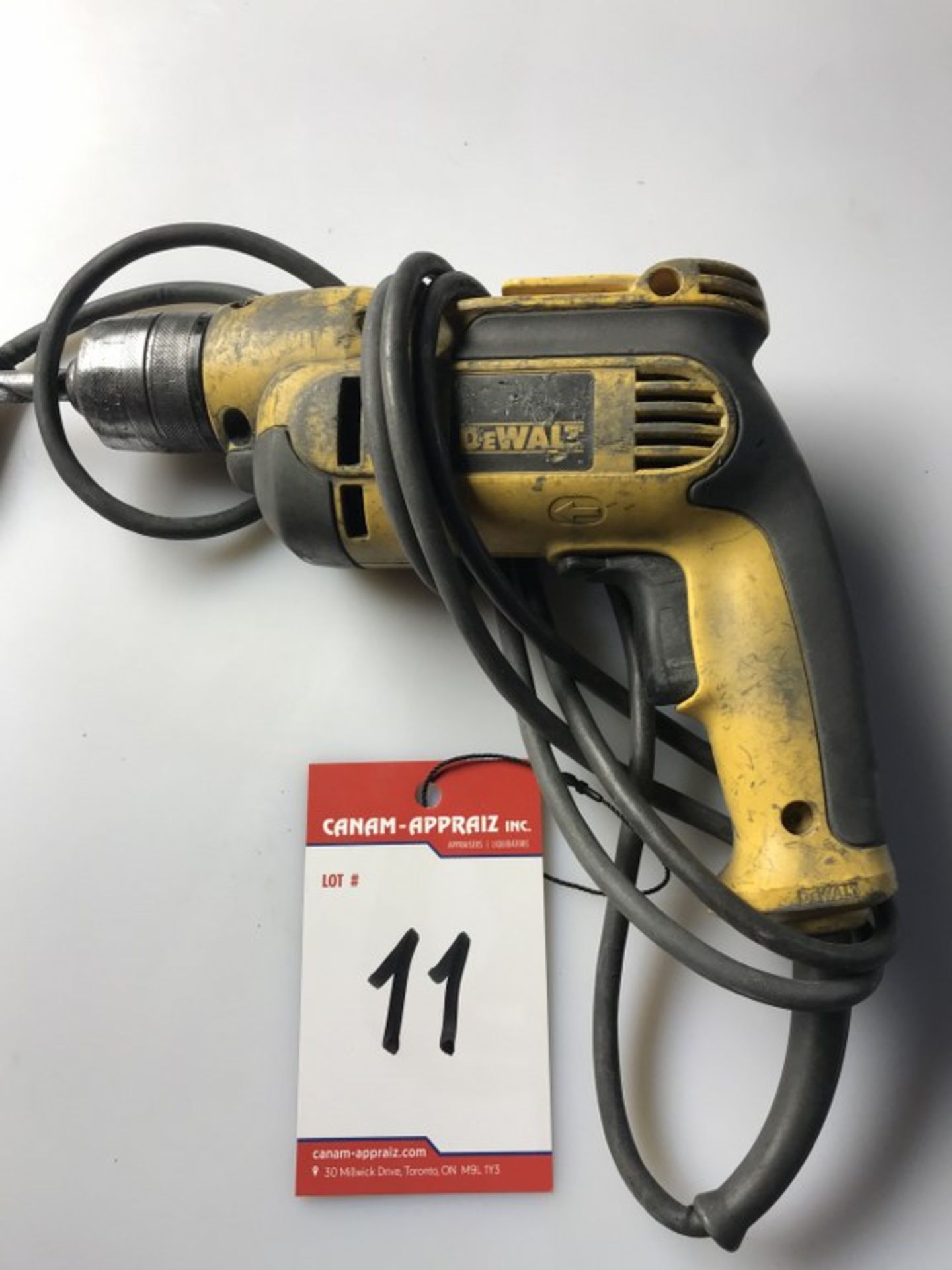 1 X DEWALT - VSR DRILL 3/8" - MODEL # DWD112