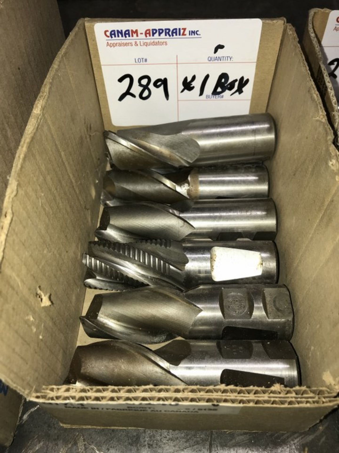 1 X BOX - MIXED LOT - PRECISION MILLING REAMERS