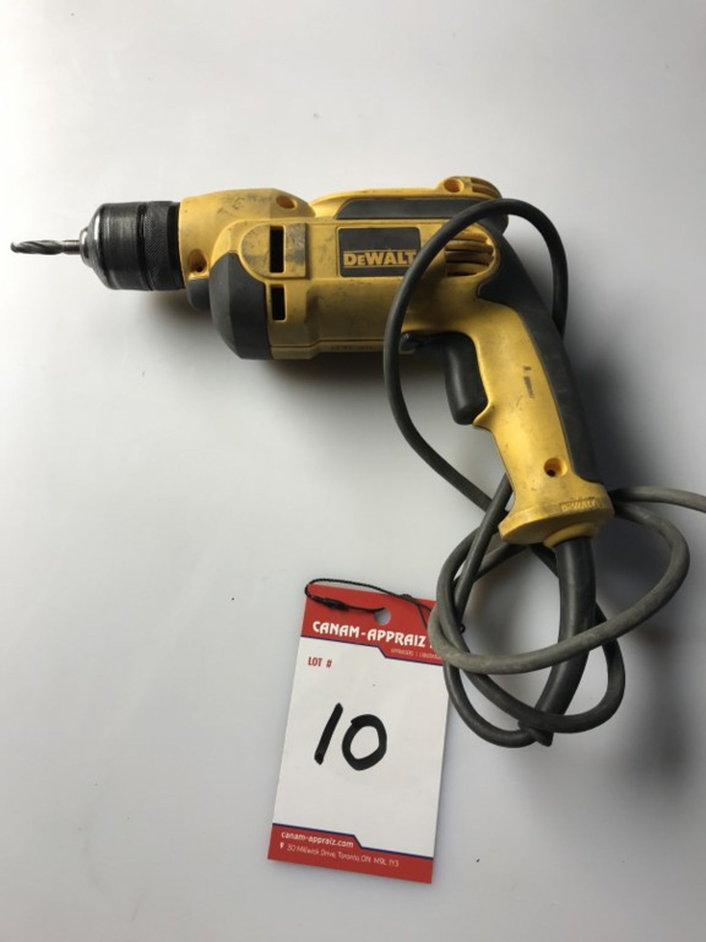 1 X DEWALT - VSR DRILL 3/8" - MODEL # DWD112