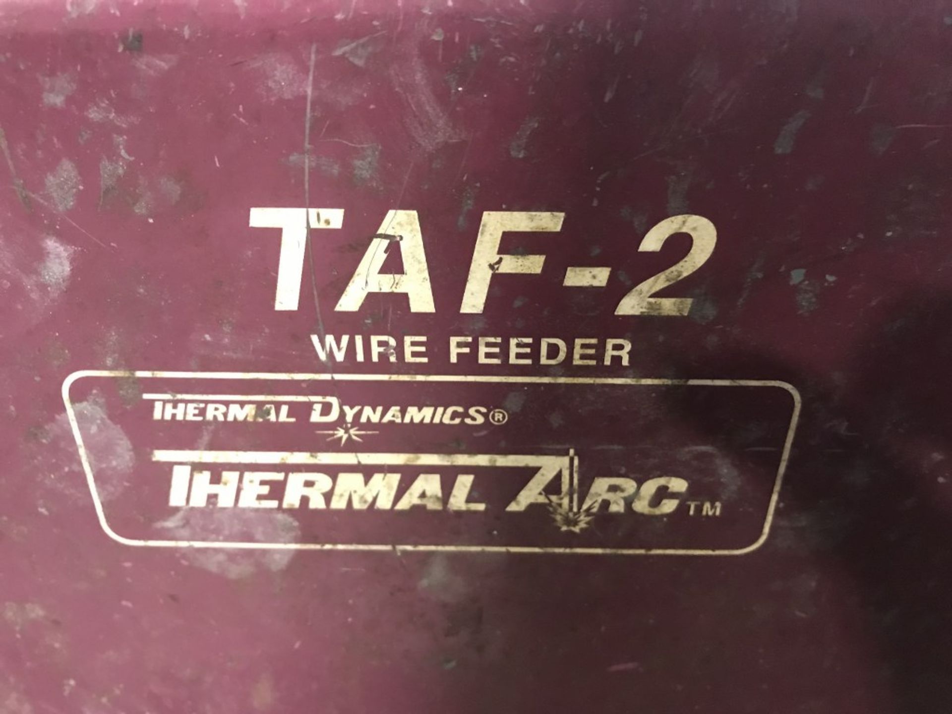 1 X THERMAL DYNAMICS - THERMAL ARC TAF-2 WIRE FEEDER; WITH 1 X ESAB INVERTER WELDER - Image 3 of 3