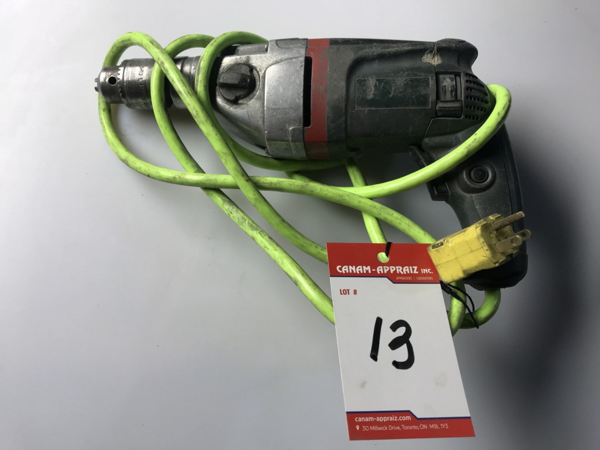 1 X CORDED DRILL - MODEL # N/A