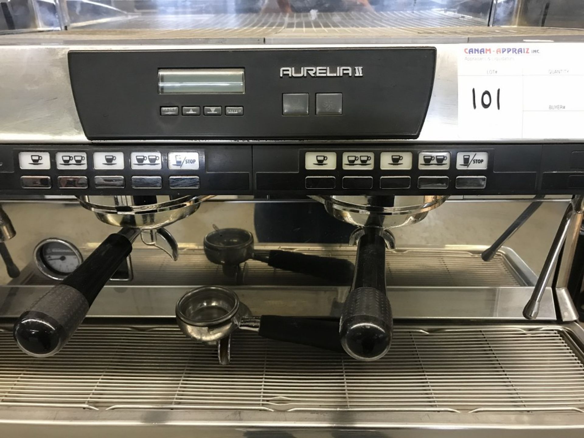 NUOVA SIMONELLI - AURELIA II - 2 STATION COMERCIAL ESPRESSO MACHINE - Image 2 of 2