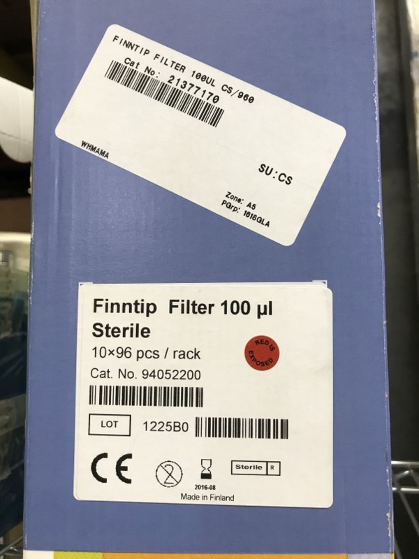 FINNTIP FILTER 100UL - 10X96 PCS/RACK - Image 2 of 2