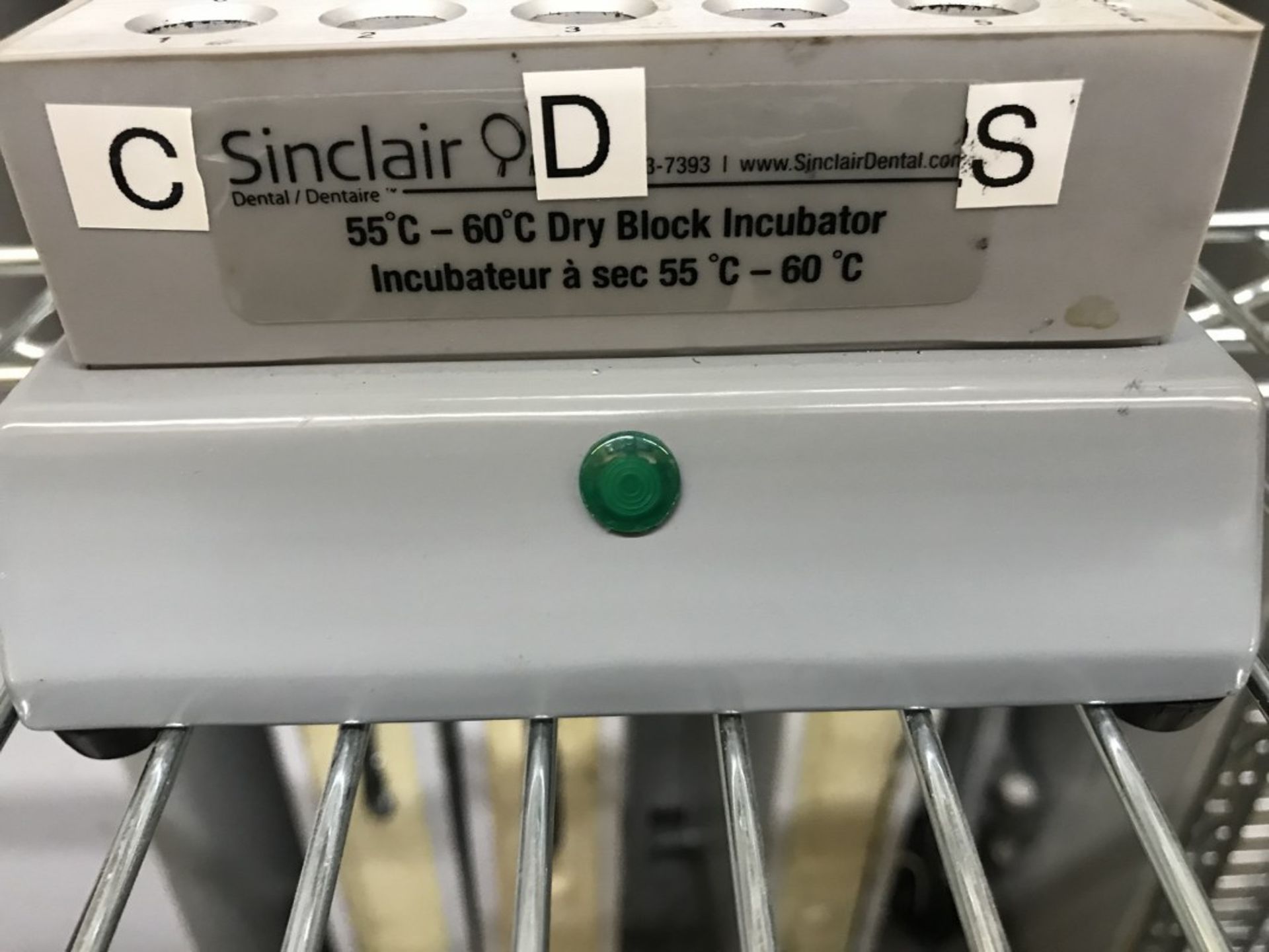 SINCLAIR - 55*C - 60*C DRY BLOCK INCUBATOR - Image 2 of 2