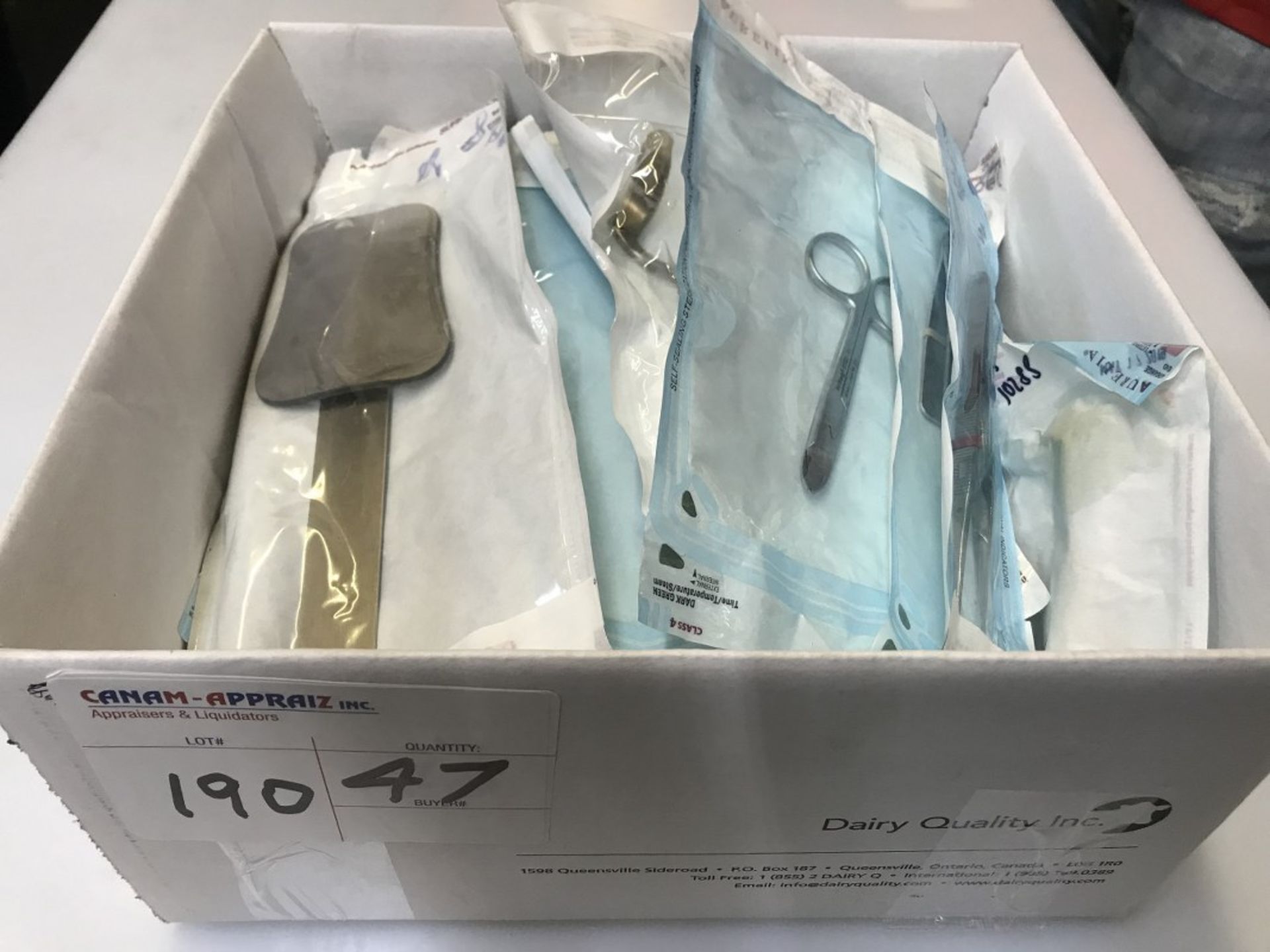 LOT OF: SEALED DENTAL INSTRUMENTS - 47 PCS