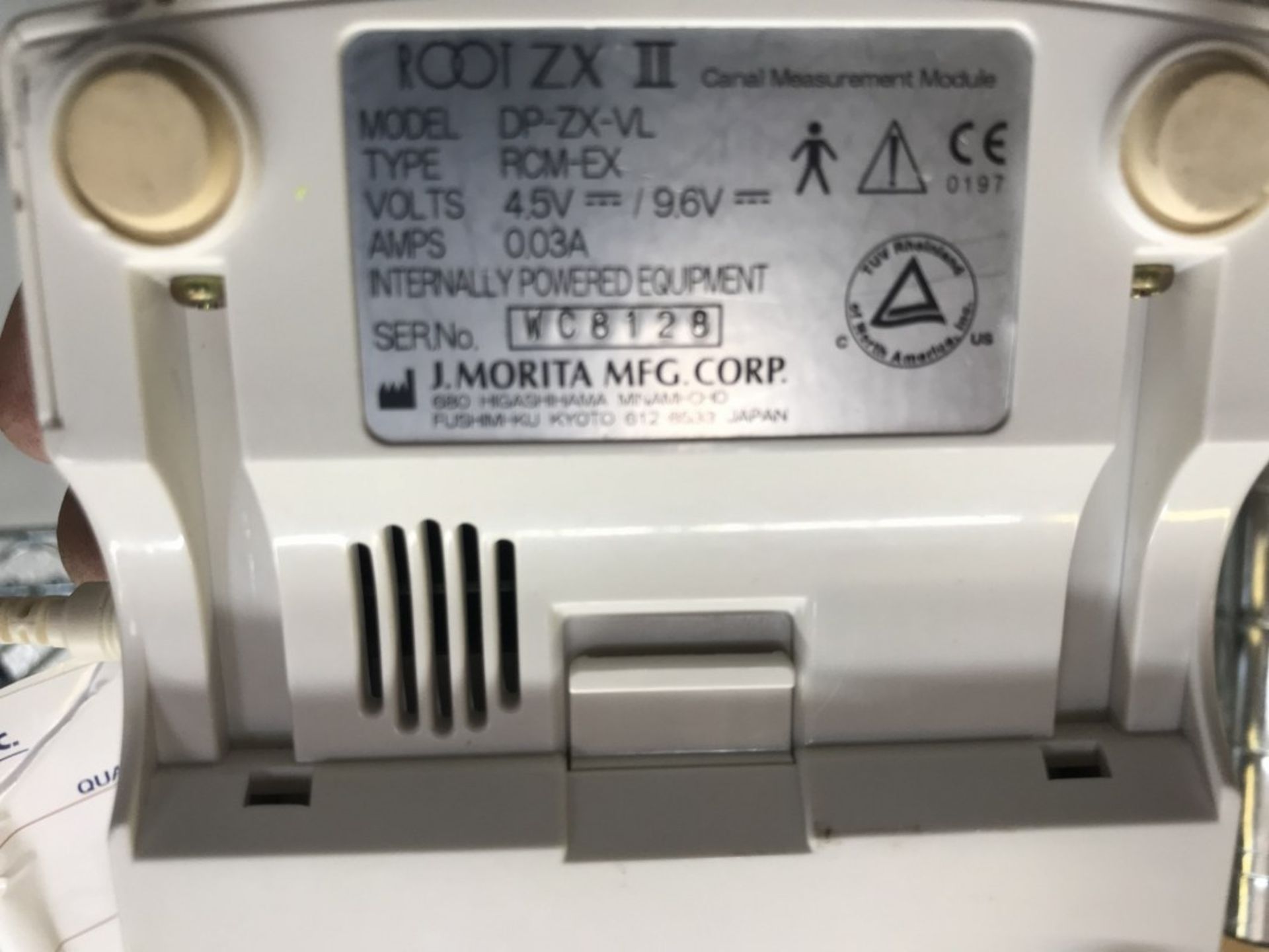 MORITA - MODEL: DP-ZX-VL - DENTAPORT ROOT ZX APEX LOCATOR - Image 2 of 2