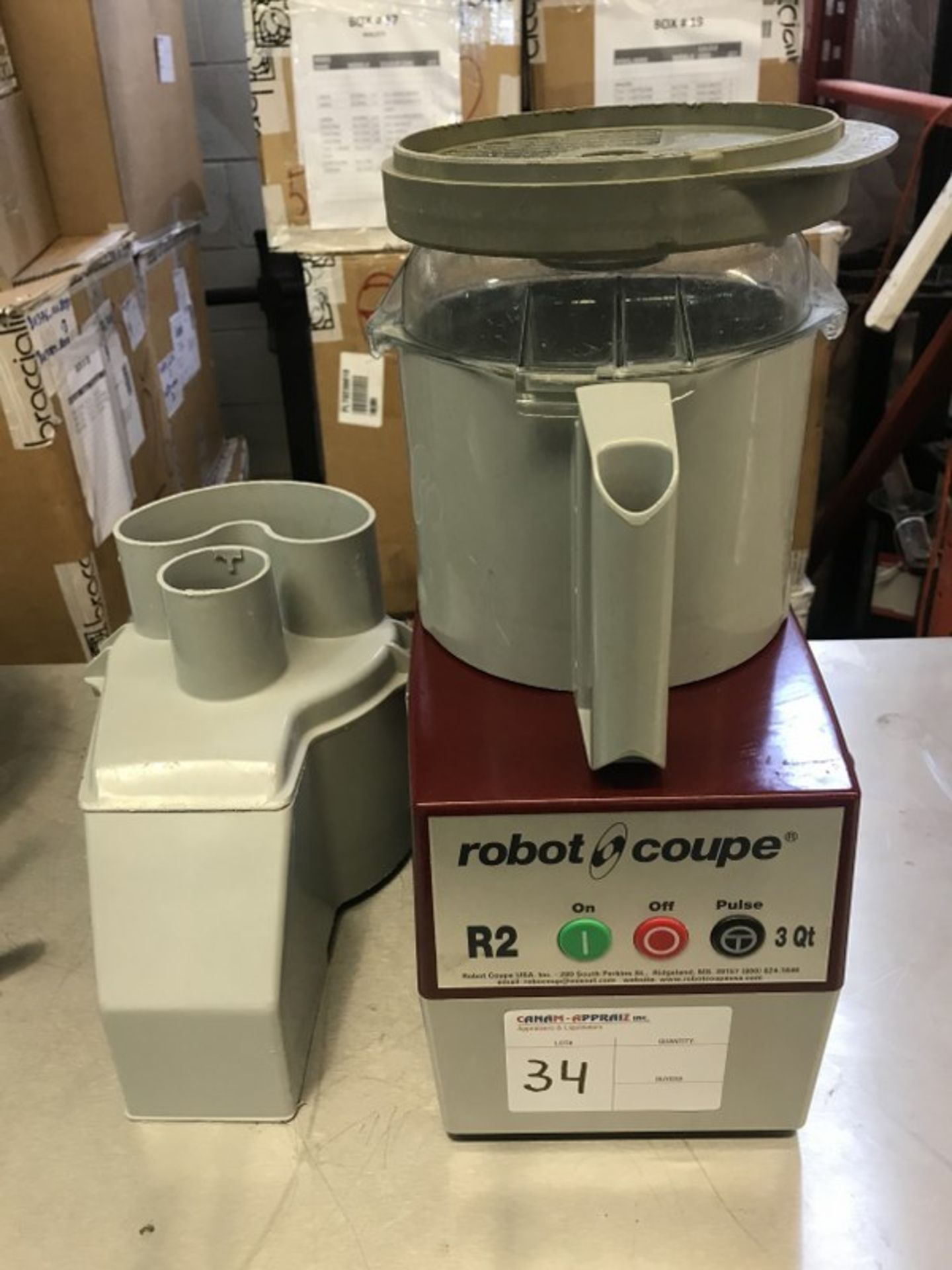 ROBOT COUPE - MODEL: R2N - FOOD PROCESSOR