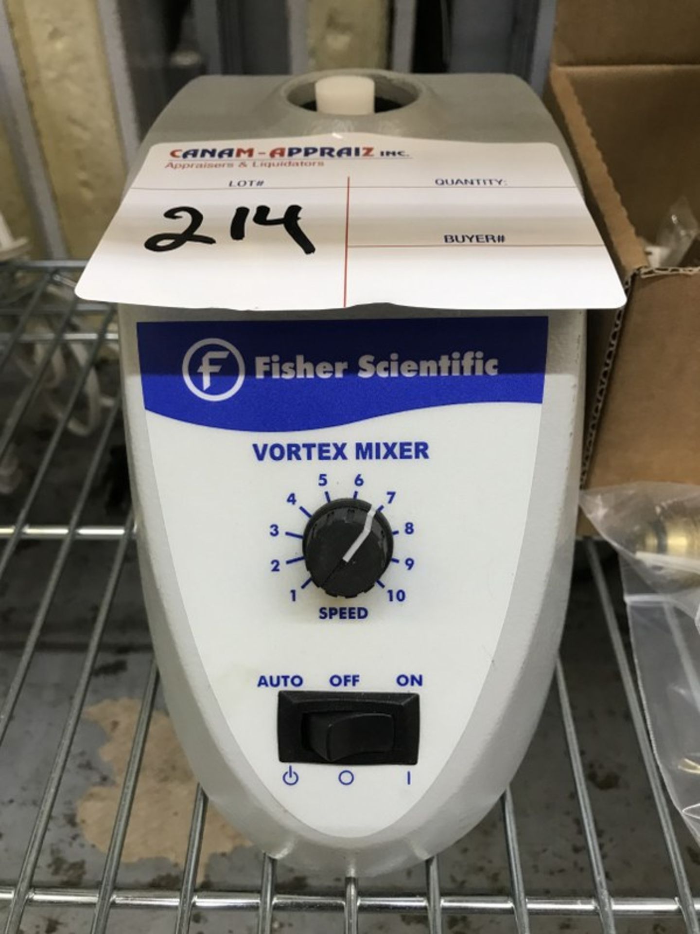 FISHER SCIENTIFIC - VORTEX MIXER