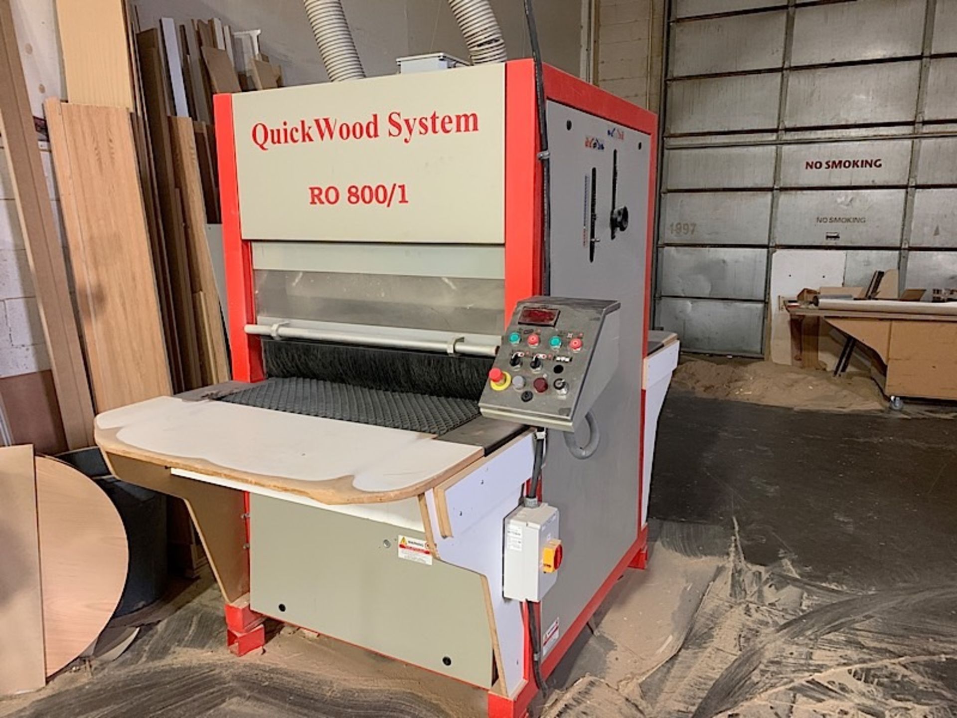 QUICKWOOD (RO-800) BRUSH WIDE BELT SANDER