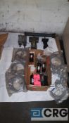 1 lot of assorted hydraulic Pistons, pneumatic Pistons and limit switches Etc