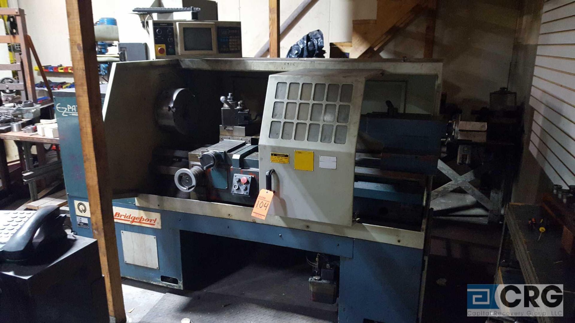 Bridgeport (Romi-Bridgeport ) EZ Path II, CNC Lathe, with Bridgeport, EZ Path digital controls, 12",