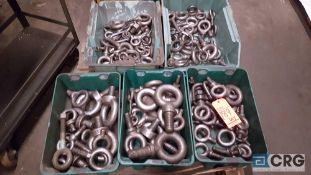 1 lot of assorted steel shackles, contents of the pallet