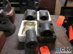 Lot of four Bridgeport right angle heads