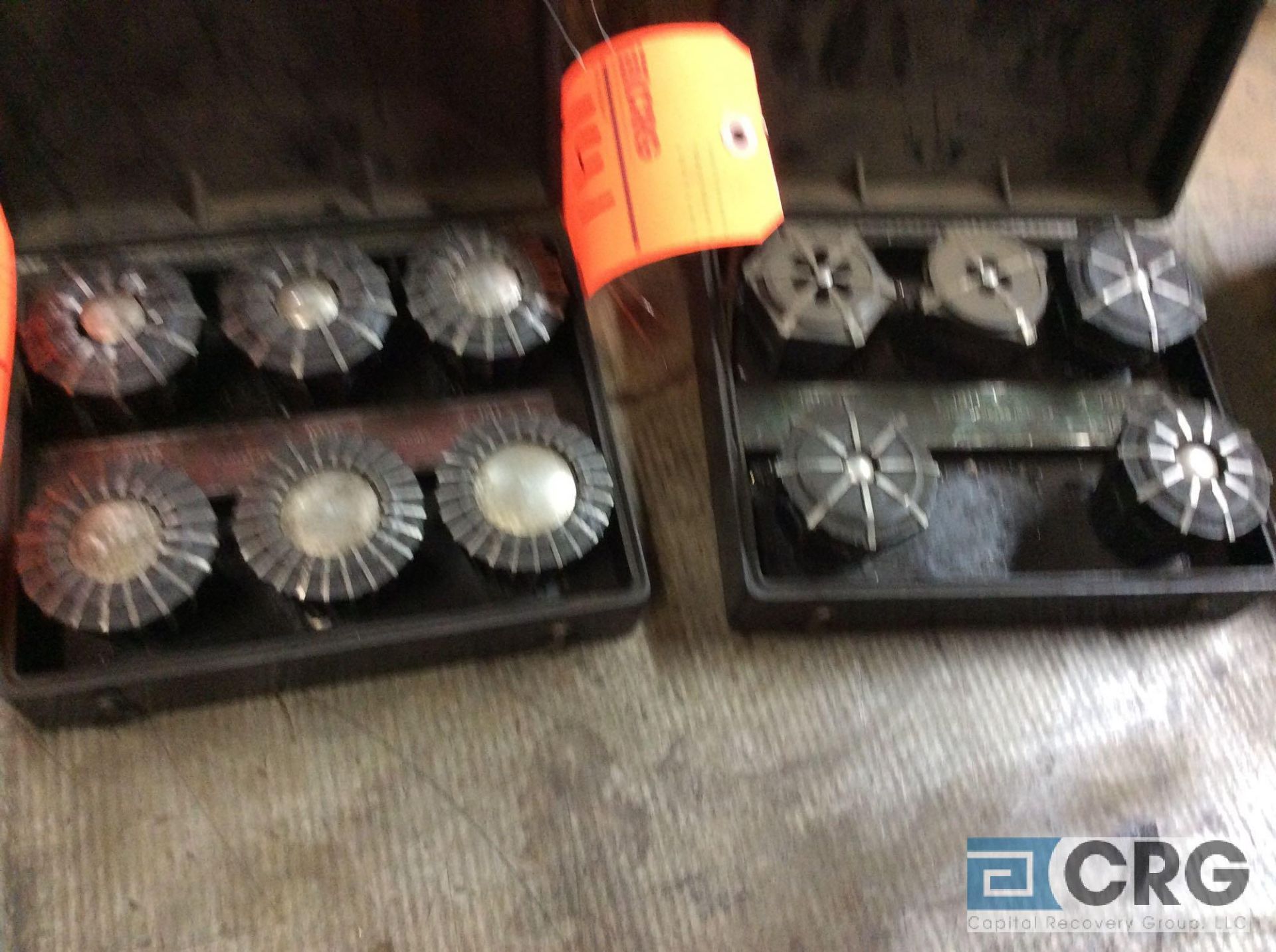 Lot includes one Jacobs spindle nose lathe chuck and 11 assorted collets - Image 3 of 4