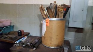Lot of assorted welding rods and accessories etc.