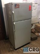 lot of assorted items including, refrigerator/freezer, (3) microwaves, napkins, office supplies,