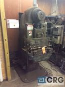 French Boy 50 ton shear press, mn PG-5, sn N/A, 3 phase