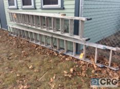 Werner 32’ aluminum extension ladder