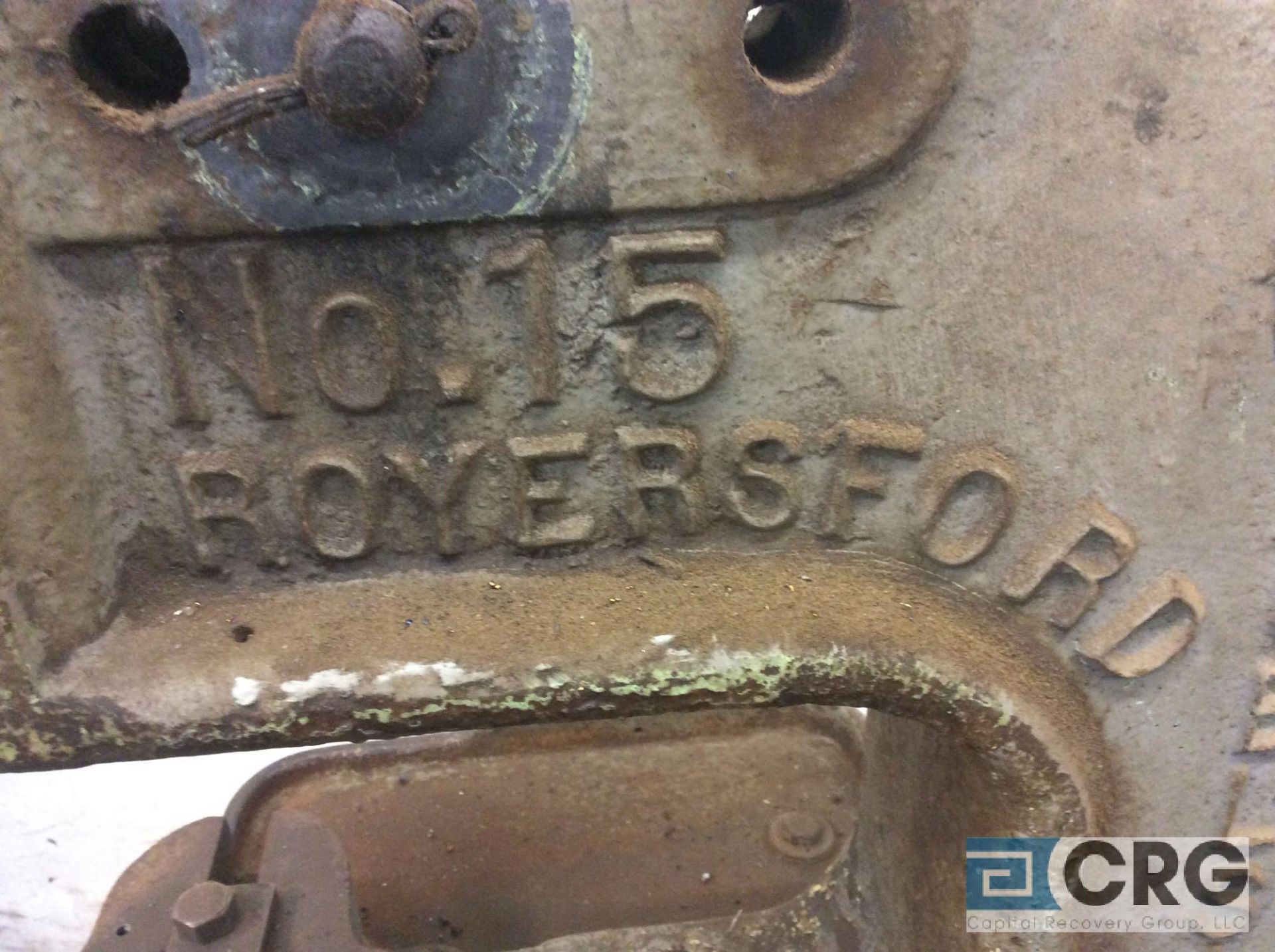 Excelsior Royersford kick press, mn 15, foot operated - Image 2 of 2