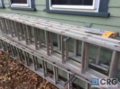 Werner 16’ aluminum extension ladder