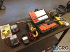 Lot of electrical testing instruments
