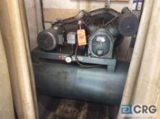 Ingersoll Rand T30 twin cylinder horizontal compressor, mn 263D5