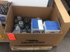 Lot of Tall 5-speed shifters and parts, contents of crate