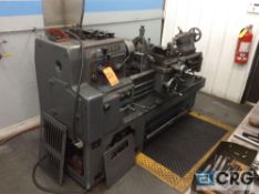 Webb engine lathe, 17 x 40 inch BC, 17 - 1,600 RPM spindle speeds, 3-jaw chuck, tailstock,