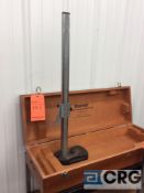 Starrett 26 inch master vernier height gage with case