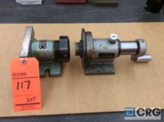 Lot of 5C collet spinner and 5C collet fixture