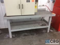 6 foot heavy duty steel work table