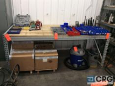 4 x 10 foot palletbrack constructed work table