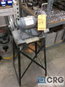 Baldor double end buffer /grinder, mn 612, 3600 rpm, 1/3 hp, 1 phase