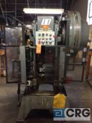 V and O, 25 ton straight side press, serial 25ST-122, , 150-450 speed, 1 3/4 inch stroke, air