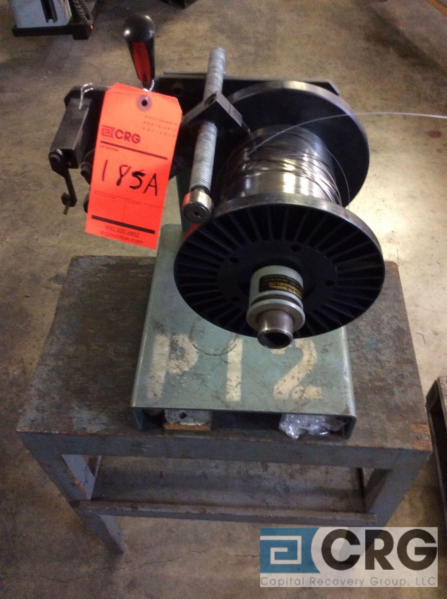 Rapid Aire coil unwinder/feeder, model NA, serial 472?, with roll feeder. - Image 2 of 3