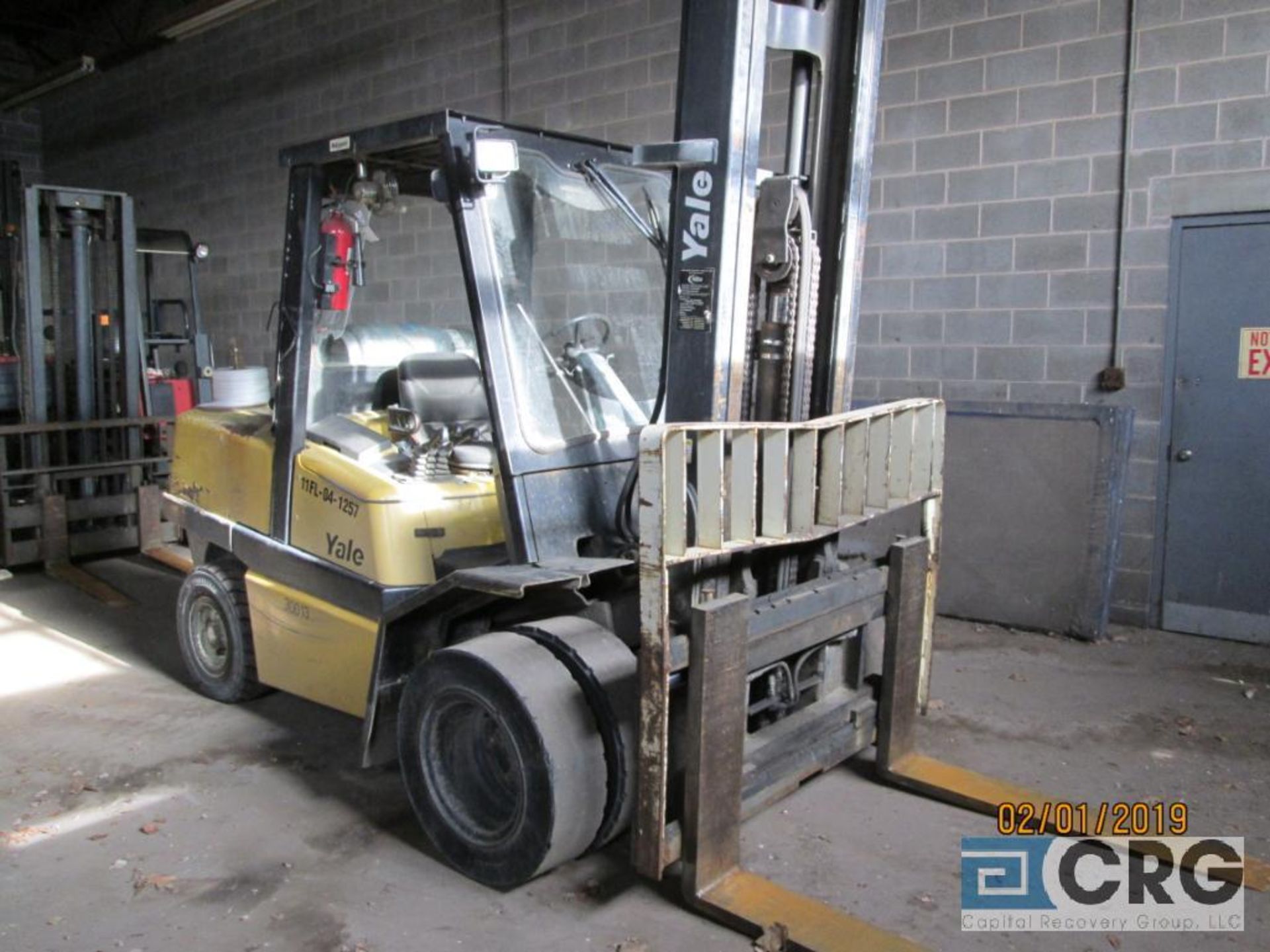 2004 Yale 11K forklift, propane, 9,837 hours, stock # 11FL-04-1257, m/n GP120MJNGF113, s/n - Image 3 of 9