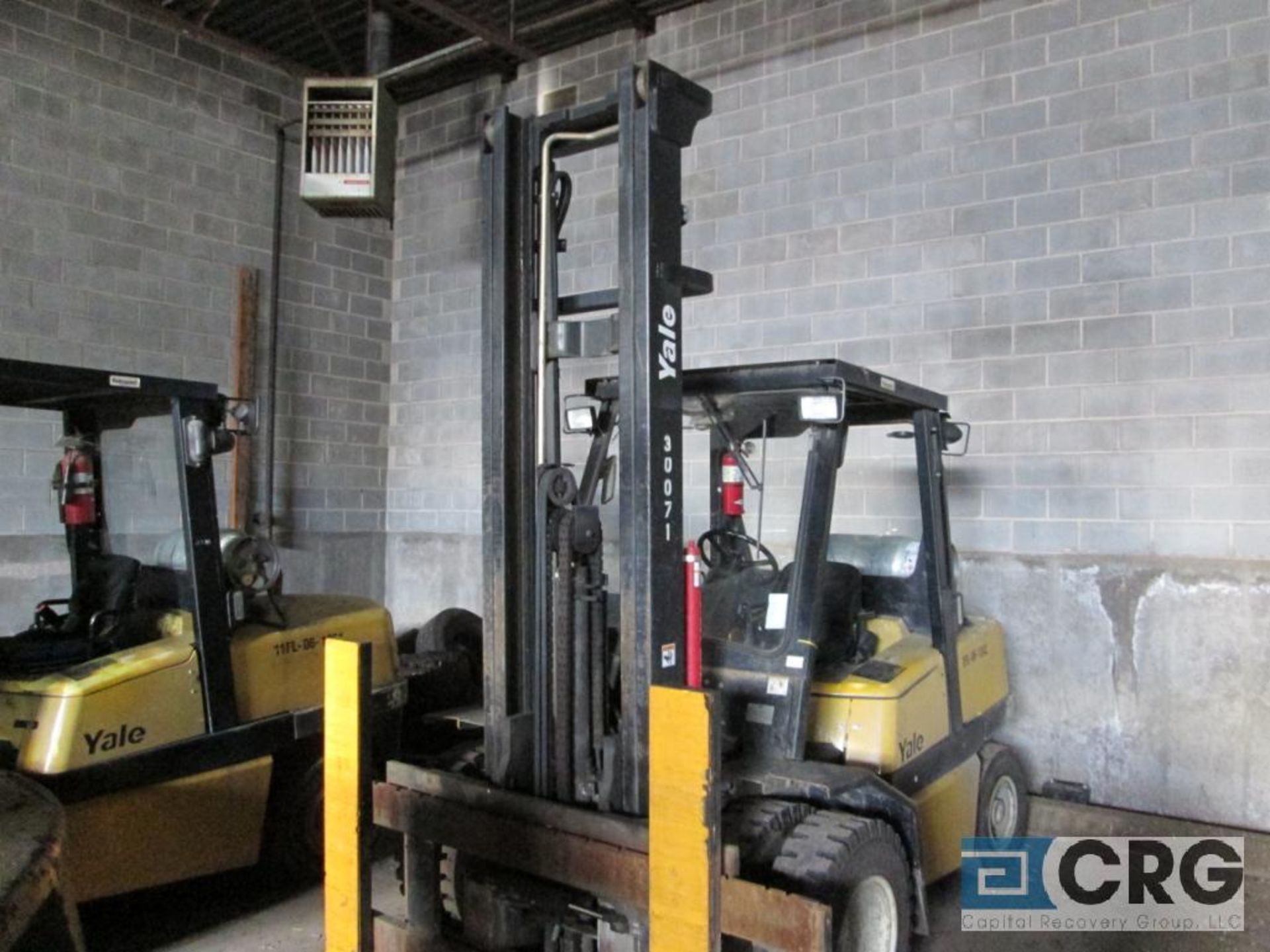 2006 Yale 8K forklift, propane 6,388 hours, stock # 8FL-06-1242, m/n GLP100MJ, s/n E813V04674D