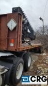 1989 Ajax 34 foot flatbed trailer, VIN: 1AJP1P327B10009000, with HAIB, model 140AW, trailer