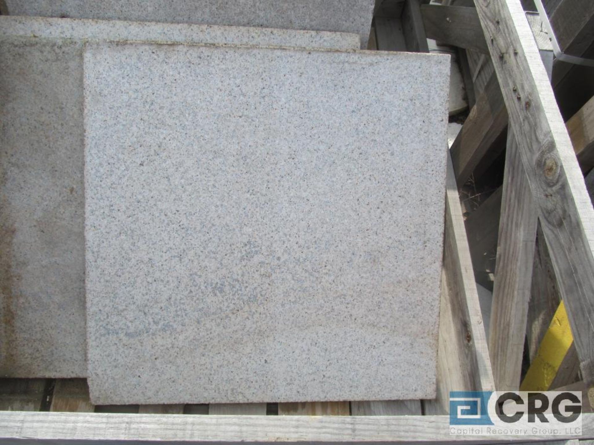 Lot of desert gold granite tiles, 3/4 in. thick, Stone Quest Will load for $25.00 per crate
