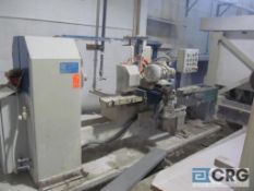 2009 Pietro Bacchieri & Co. granite and marble lathe conical round and cylindrical profilers,